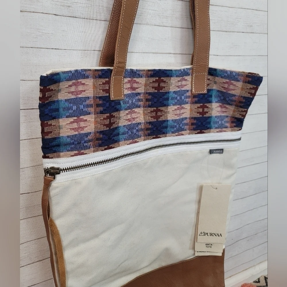 PURNAA ANITA TOTE BAG